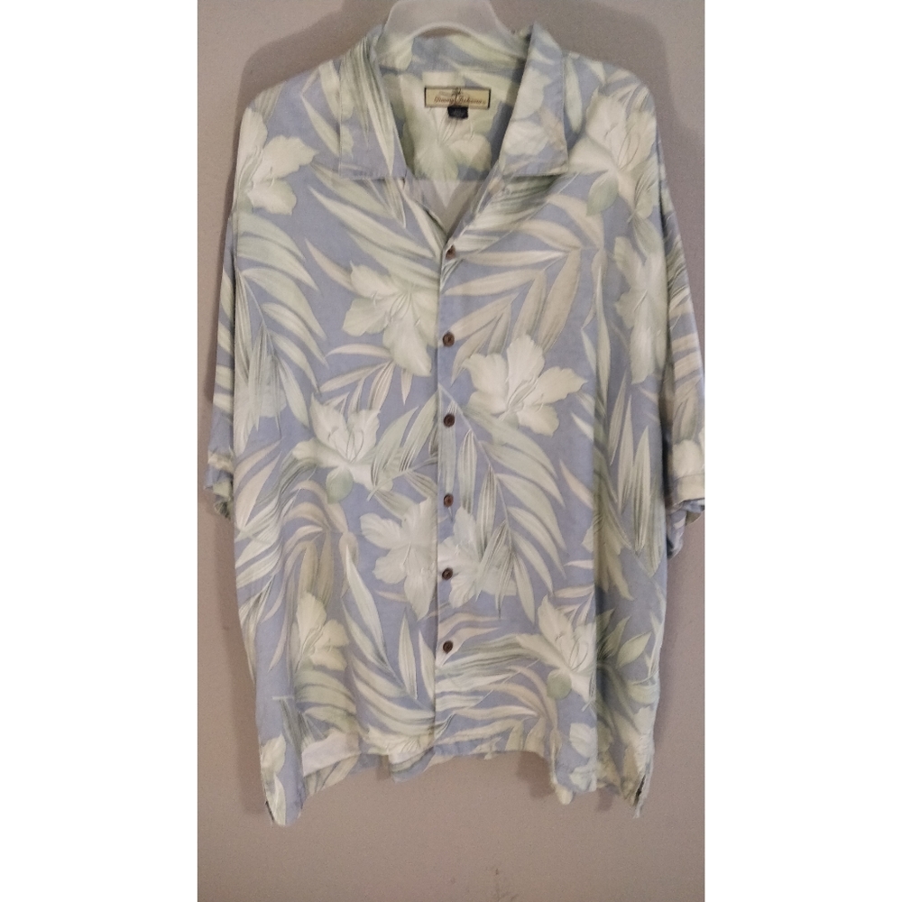 Tommy Bahama XXL 100% Silk Hawaiian shirt